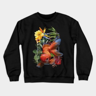 Koi Floral Crewneck Sweatshirt